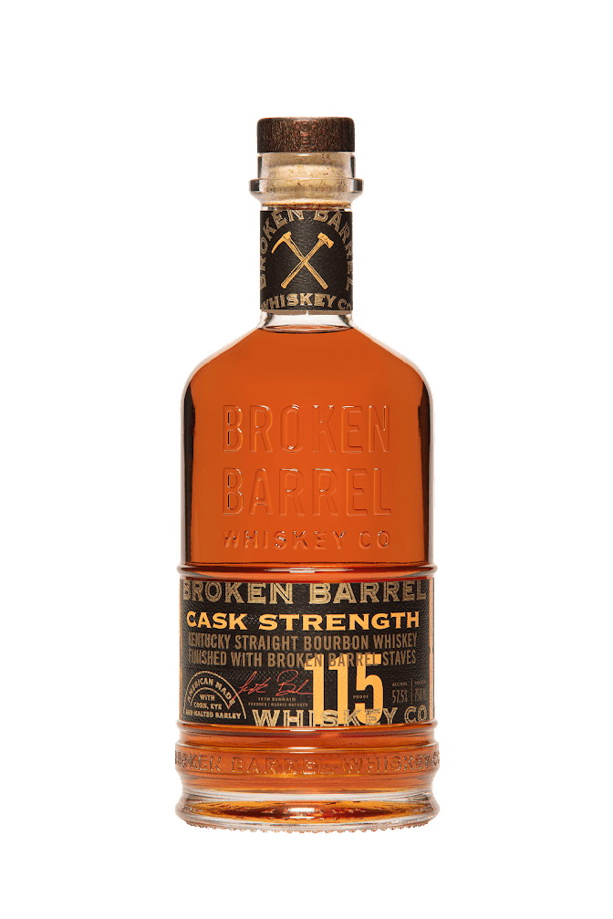 Broken Barrel Cask Strength Bourbon Bourbon Broken Barrel Whiskey 