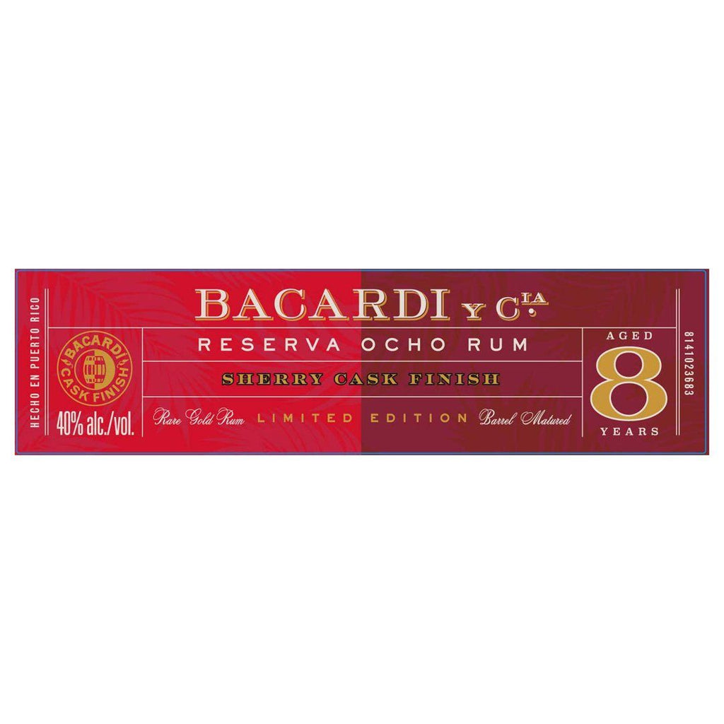 Bacardi Reserva Ocho Rum Sherry Cask Finish Rum Bacardi 