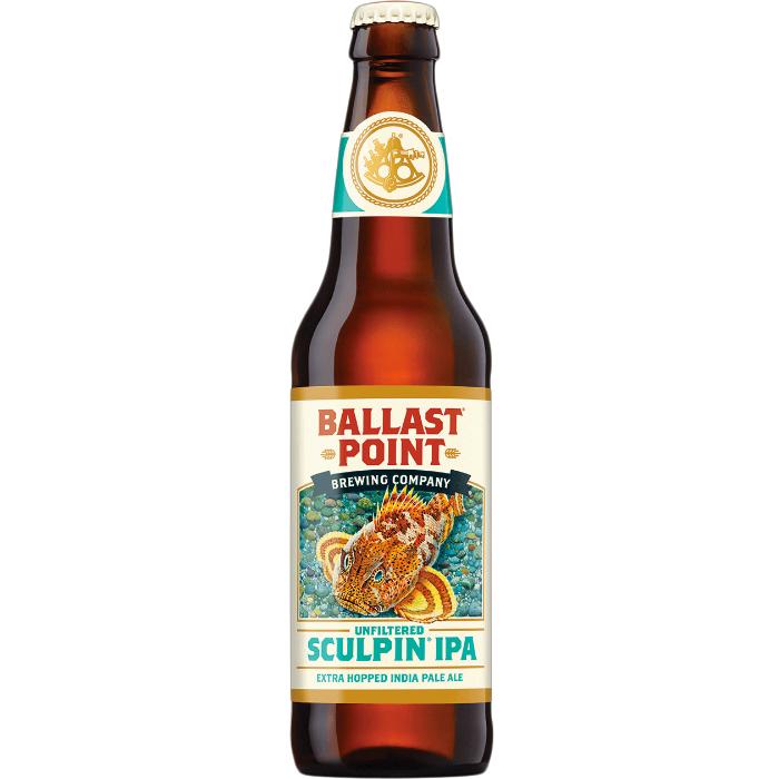 Ballast Point Unfiltered Sculpin IPA Beer Ballast Point 