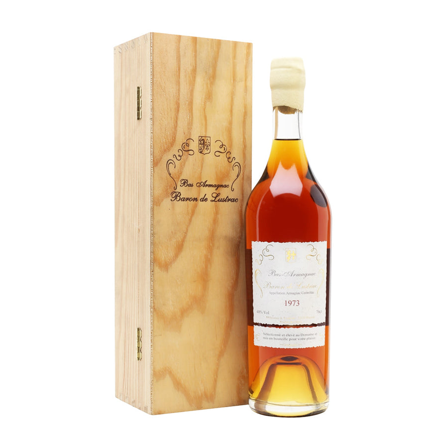 Baron de Lustrac Vintage Armagnac 1973 Cognac Baron de Lustrac 