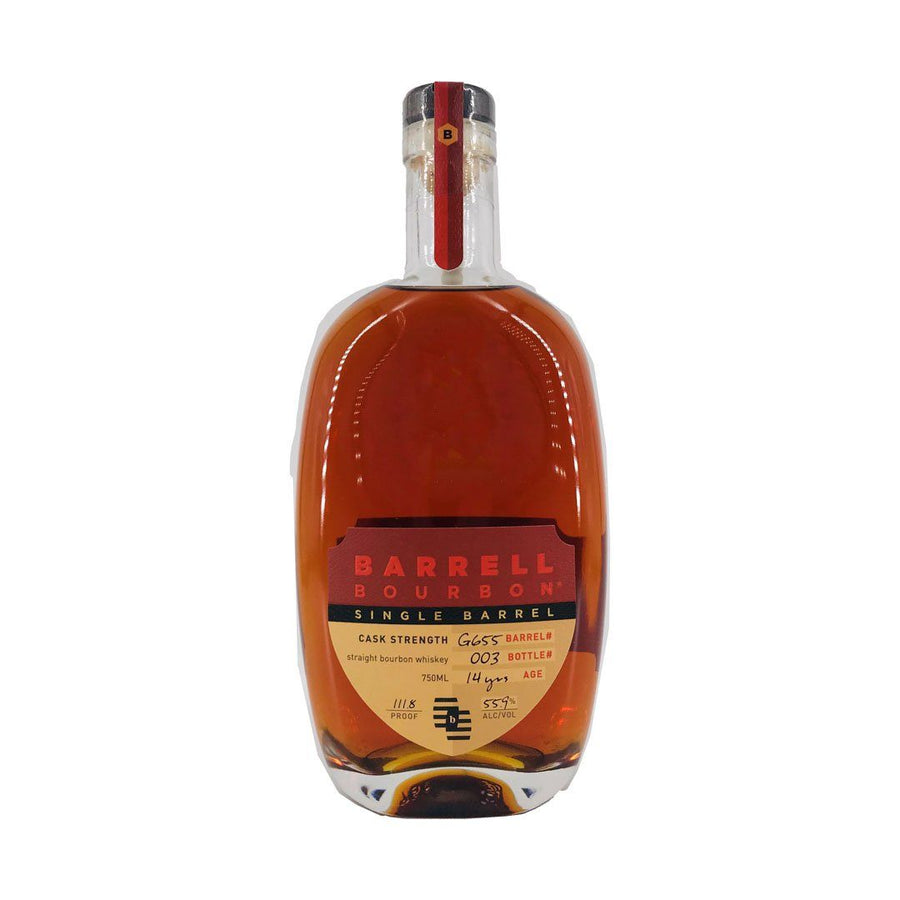 Barrell Bourbon Single Barrel 14 Year #G655 111.8 Proof Bourbon Whiskey Barrell Craft Spirits 