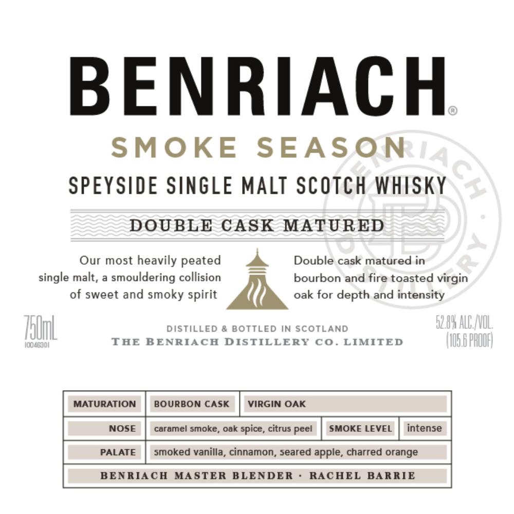 BenRiach Smoke Season Scotch BenRiach 