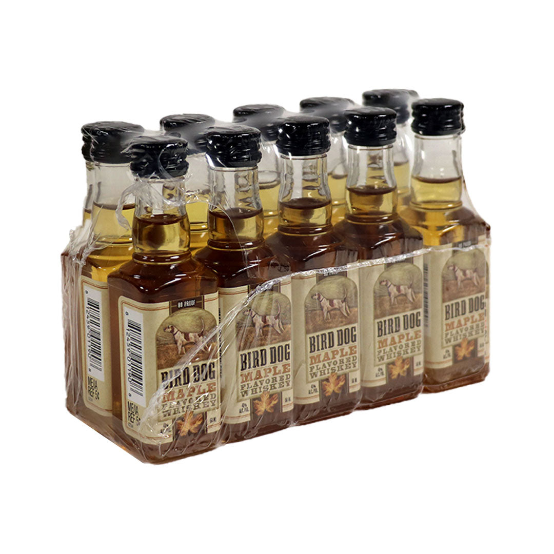 Bird Dog Maple Whiskey 10PK 50ML Flavoured Whiskey Bird Dog Whiskey 