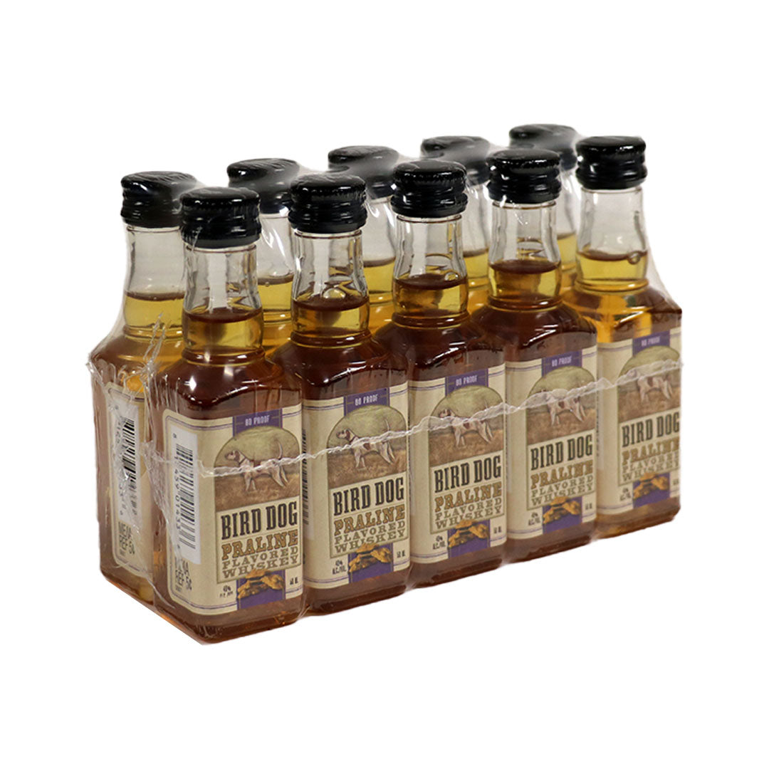 Bird Dog Praline Whiskey 10PK 50ML Flavoured Whiskey Bird Dog Whiskey 