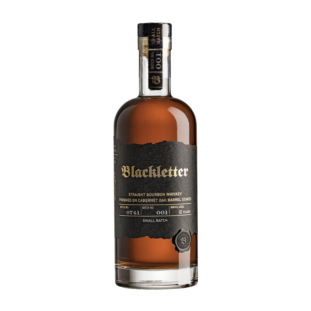Blackletter Bourbon Straight Bourbon Whiskey Blackletter 
