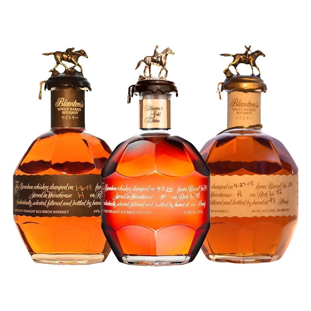 Blanton's Gold Edition 700ml, Blanton's Black, Blanton's Red Takara Special Blanton's Gold Edition 700ml, Blanton's Black, Blanton's Red Takara Special Blanton's Bourbon 