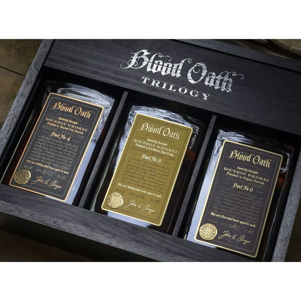 Blood Oath Trilogy Collection Second Edition Bourbon Whiskey Lux Row Distillers 