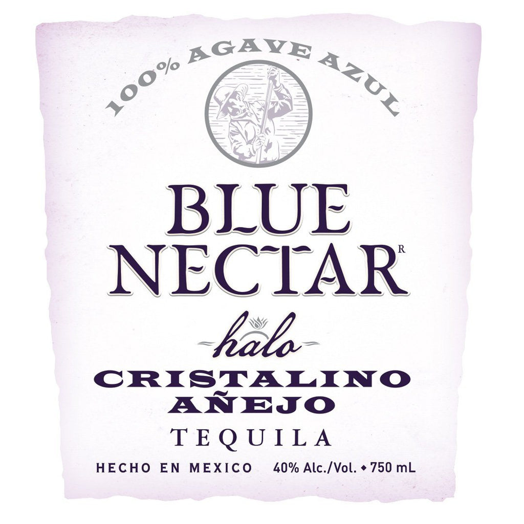 Blue Nectar Cristalino Anejo Tequila Blue Nectar Tequila 