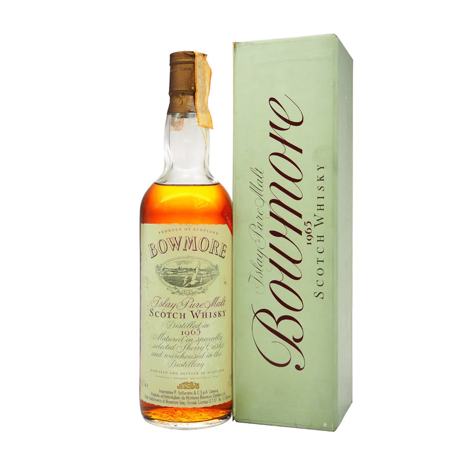 Bowmore 1965 Vintage 1980s Bottling Scotch Whisky Bowmore 