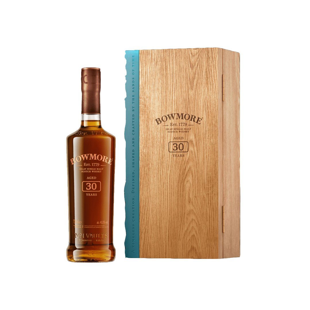 Bowmore 30 Year Old Single Malt Scotch Whiskey Bowmore 