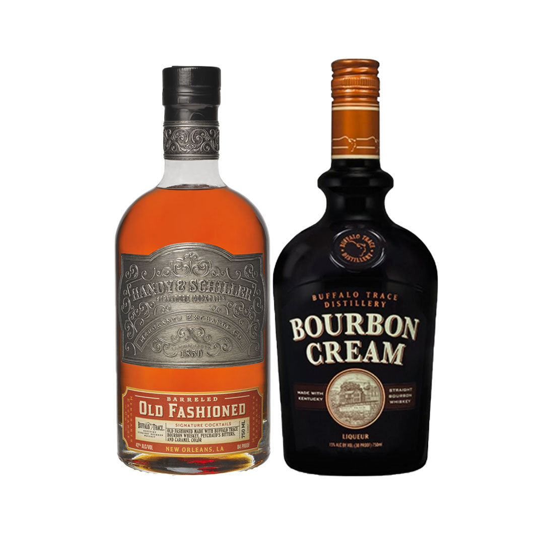 Buffalo Trace Old Fashion & Cream Bundle Buffalo Trace Old Fashion & Cream Bundle Buffalo Trace, Handy & Schiller 