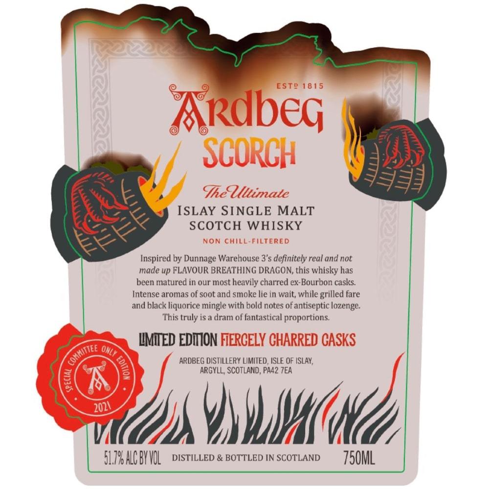 Ardbeg Scorch Fiercely Charred Casks Scotch Ardbeg 