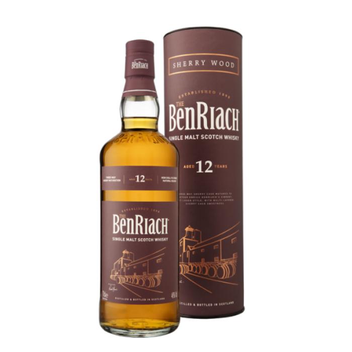 BenRiach 12 Year Old Sherry Wood Scotch BenRiach 