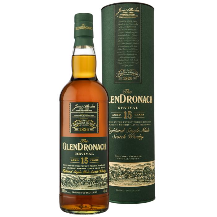 Glendronach Revival 15 Year Old Scotch Glendronach 