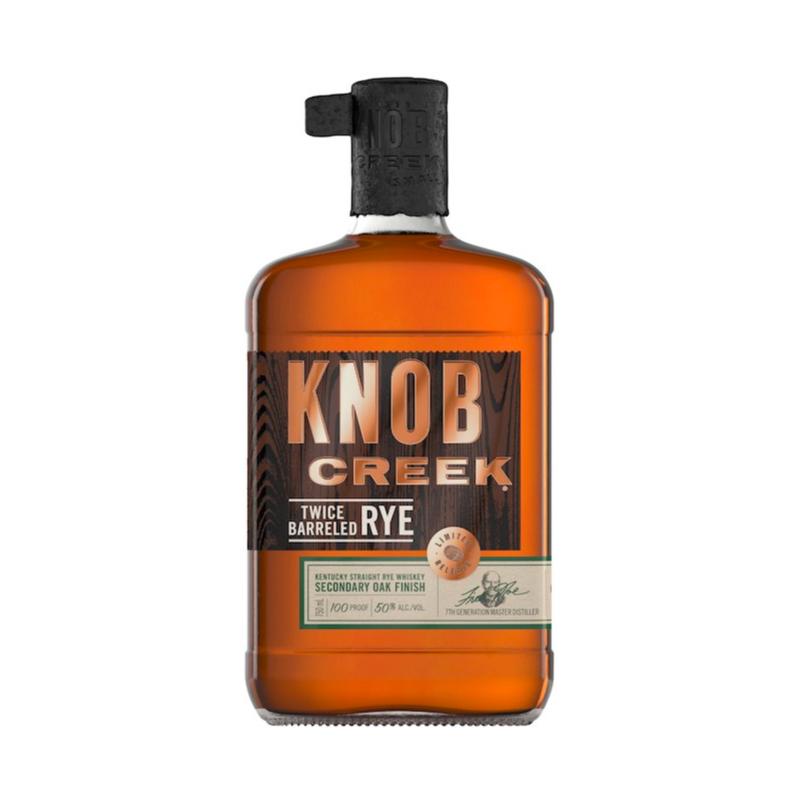 Knob Creek Twice Barreled Rye Rye Whiskey Knob Creek 