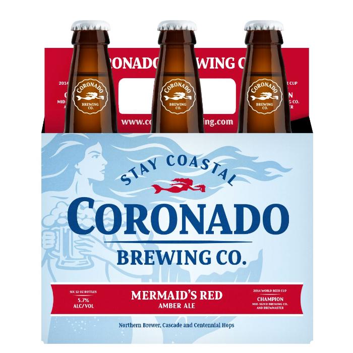 Coronado Brewing Company Mermaid’s Red Beer Coronado Brewing 