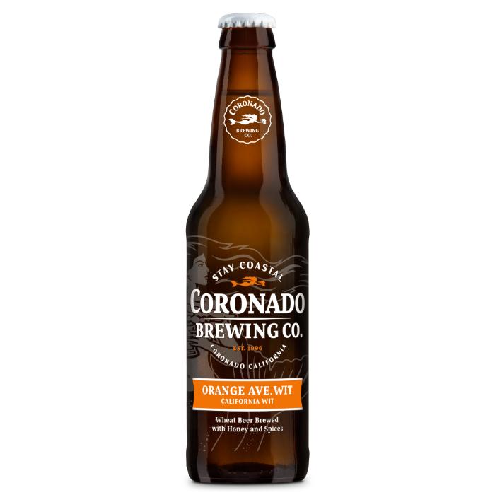 Orange Ave. Wit Beer Coronado Brewing 