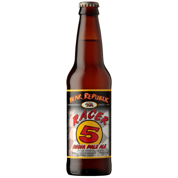 Racer 5 IPA Beer Bear Republic 