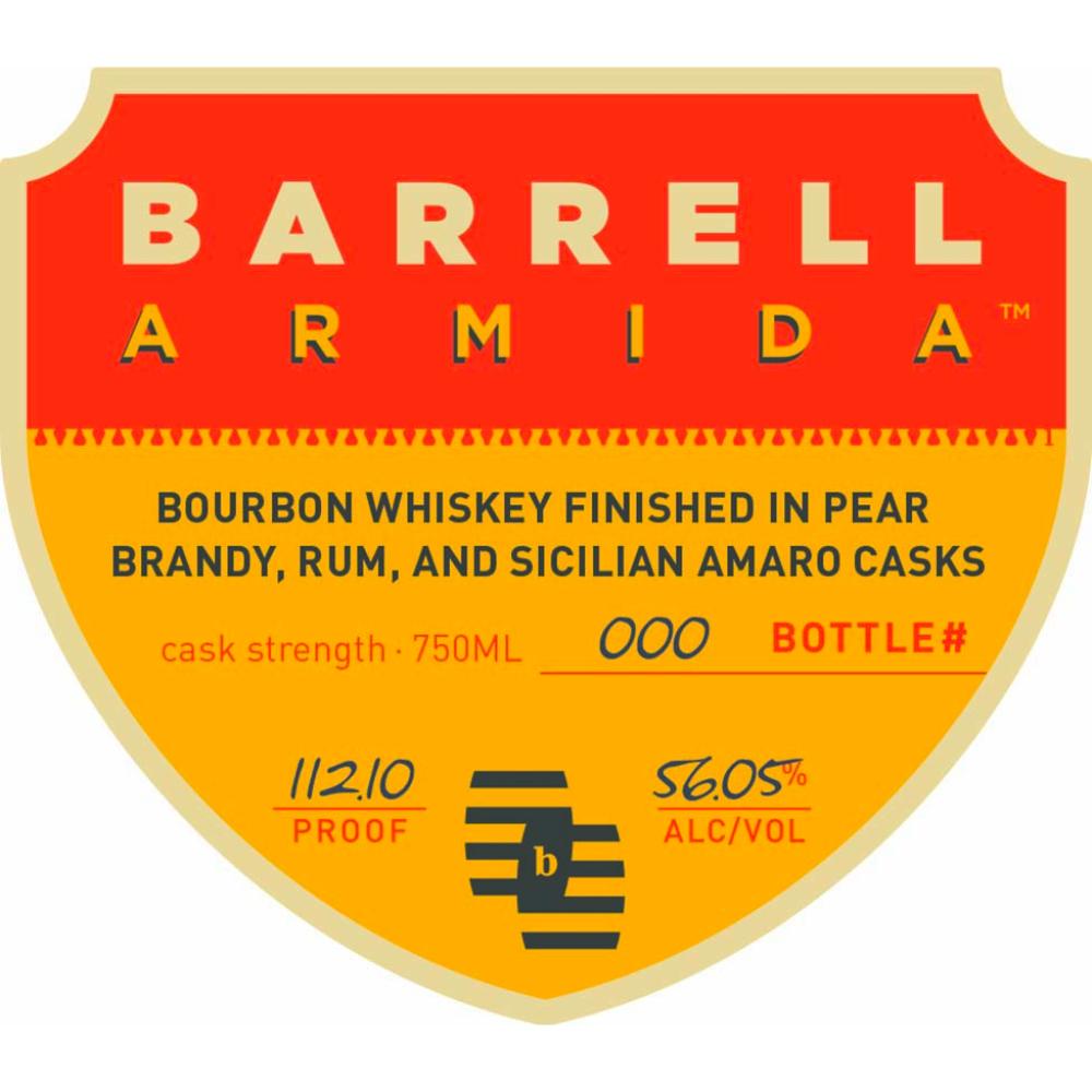 Barrell Armida Bourbon Whiskey Bourbon Barrell Craft Spirits 