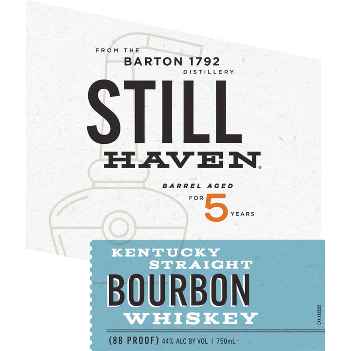 Barton 1792 Still Haven 5 Year Old Straight Bourbon Bourbon Barton 1792 