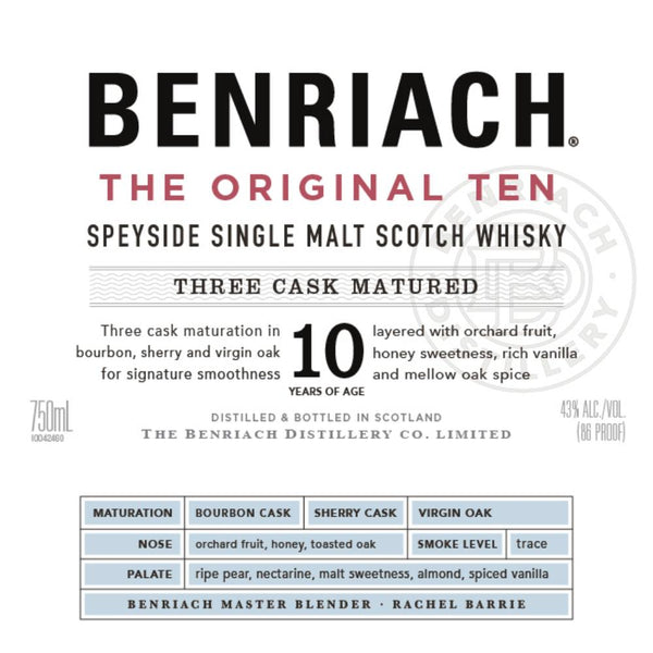 Buy BenRiach The Original Ten Online | BenRiach Whisky