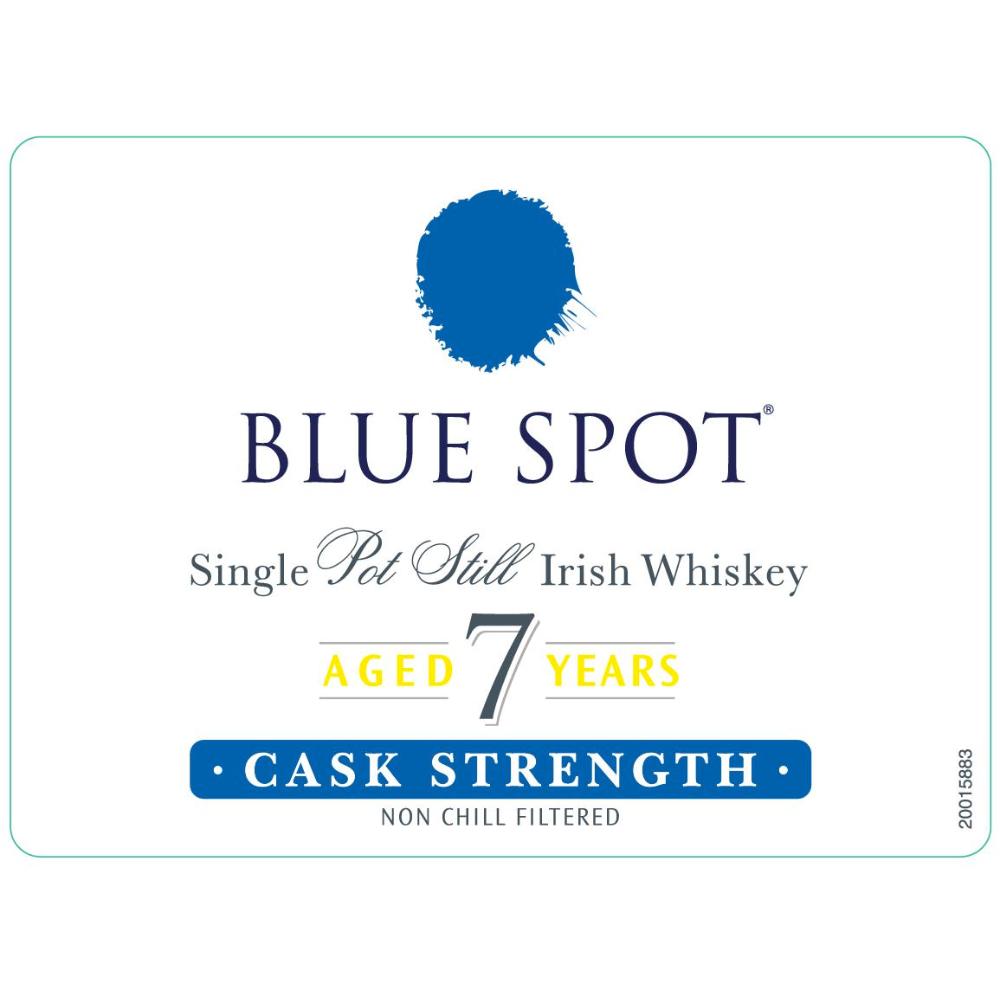 Blue Spot 7 Year Old Cask Strength Irish whiskey Spot Whiskey 
