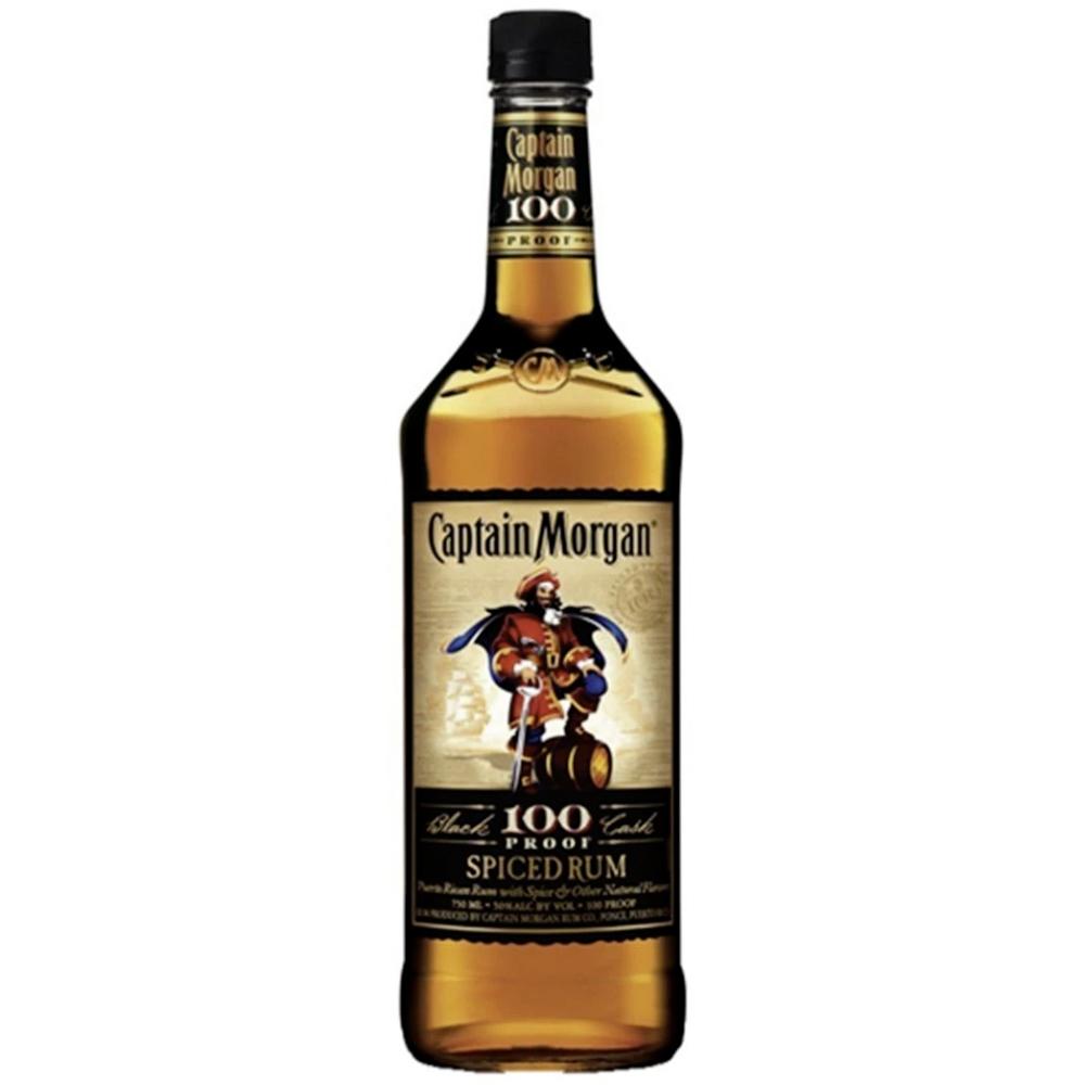 Captain Morgan Black Cask 100 Proof Spiced Rum Rum Captain Morgan 