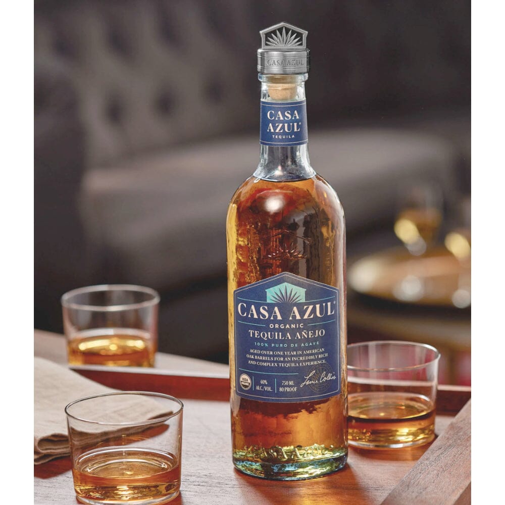 Casa Azul Organic Tequila Añejo by Eiza González Tequila Casa Azul Spirits 