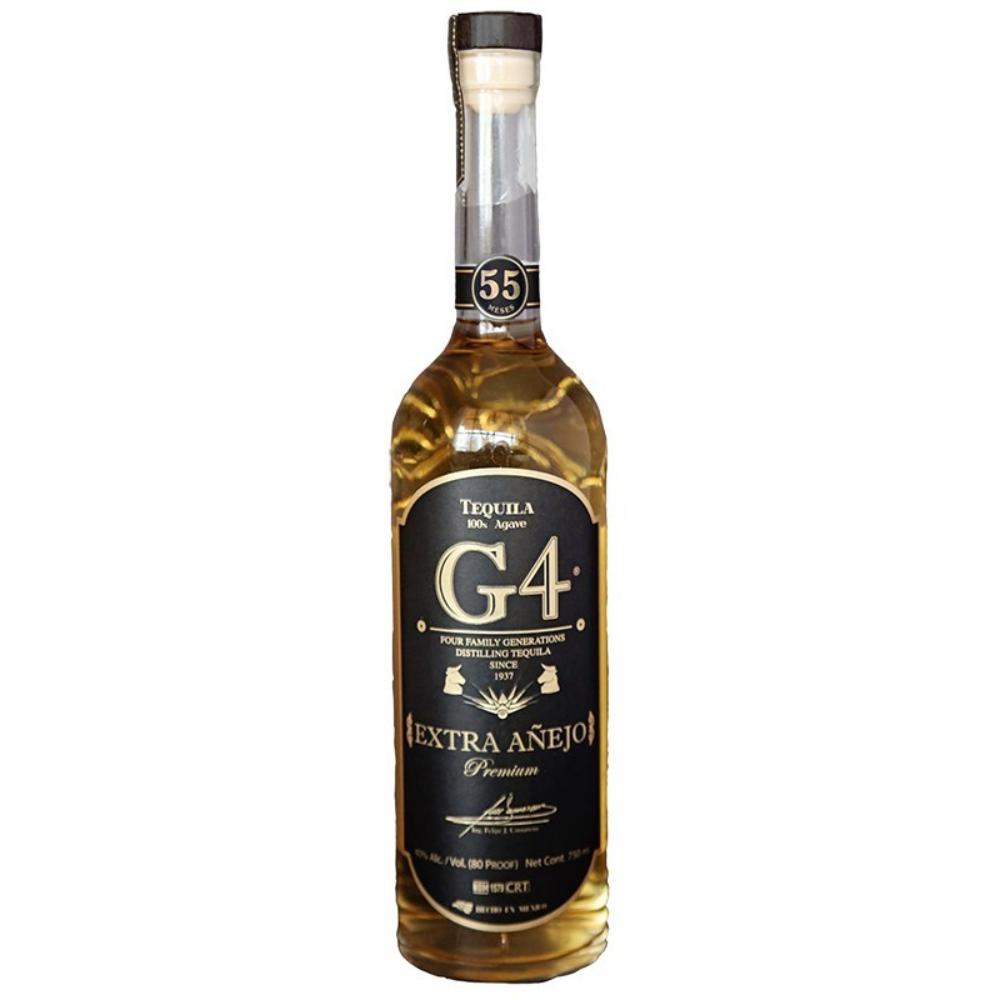 G4 The 55 Extra Anejo Tequila Tequila G4 Tequila 