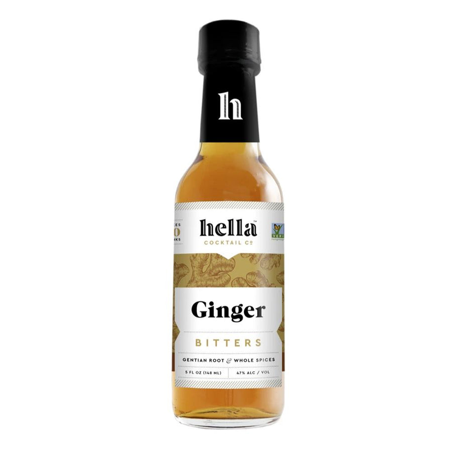 Hella Cocktail Ginger Bitters 5 OZ Bitters Hella Cocktail Co. 