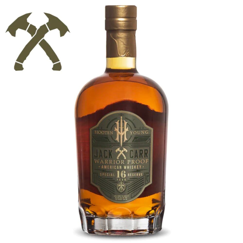 Hooten Young Jack Carr 16 Year Old Special Reserve Warrior Proof American Whiskey American Whiskey Hooten Young 
