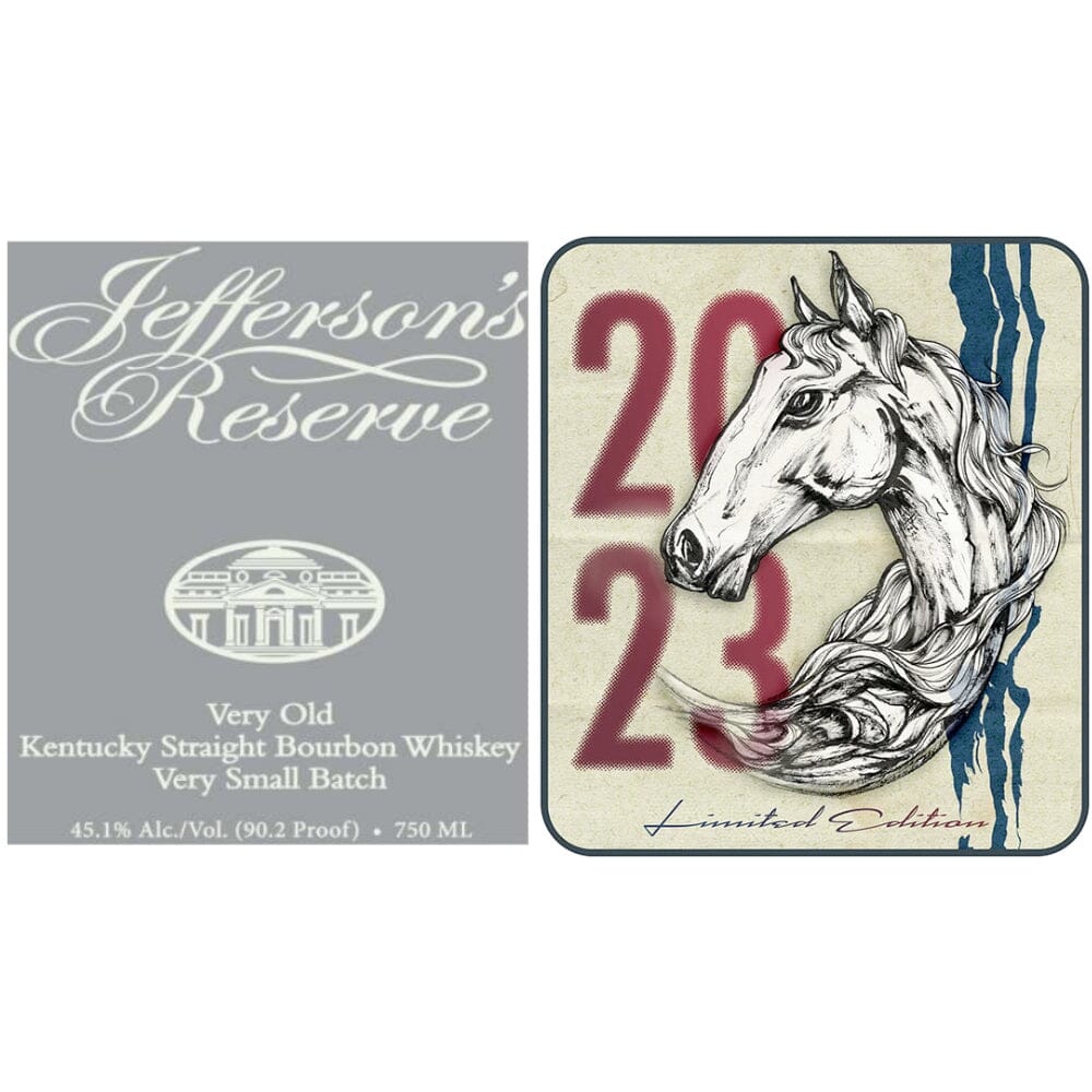 Jefferson’s Reserve Bourbon 2023 Limited Edition Bourbon Jefferson's 