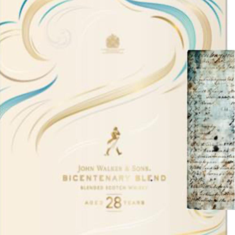 John Walker & Sons Bicentenary Blend Scotch Johnnie Walker 