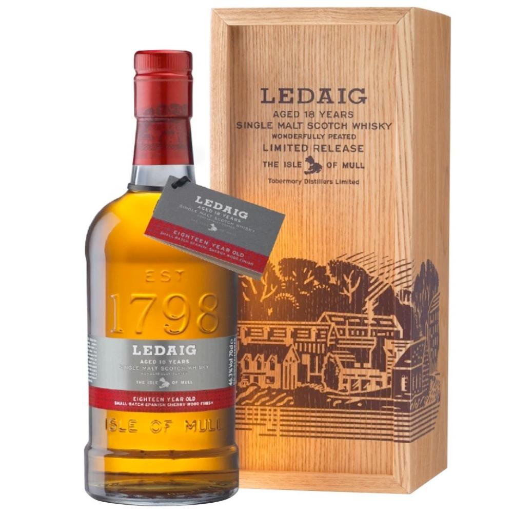 Ledaig 18 Year Old Scotch Tobermory Distillery 