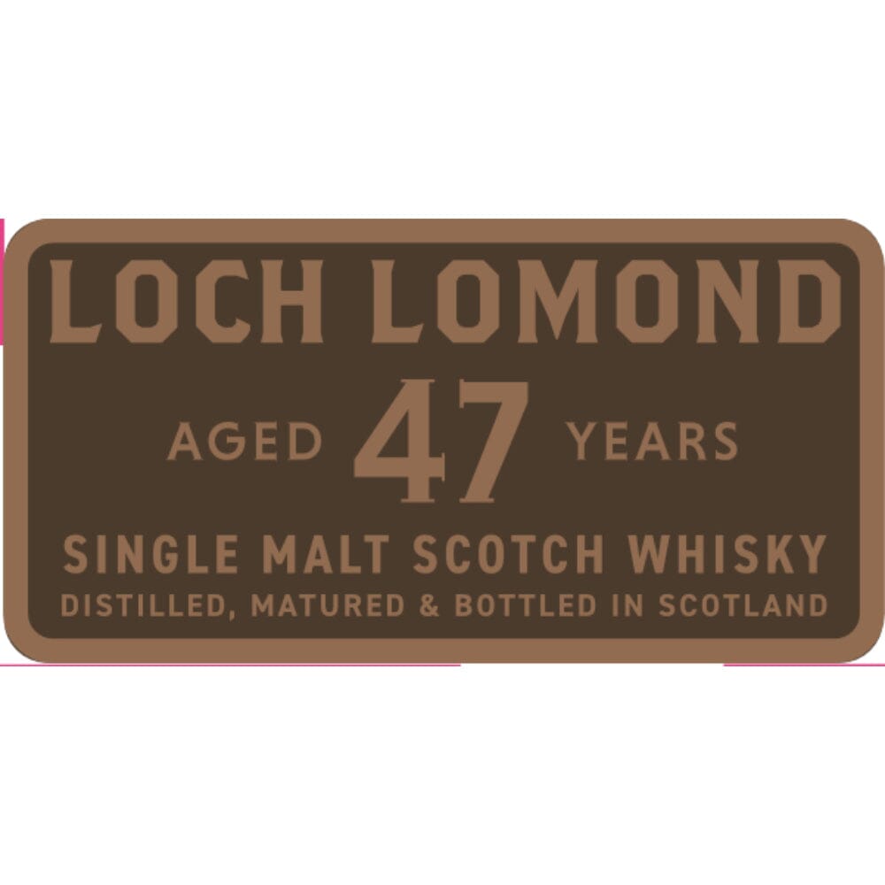 Loch Lomond 47 Year Old Single Malt Scotch Single Malt Scotch Whisky Loch Lomond 