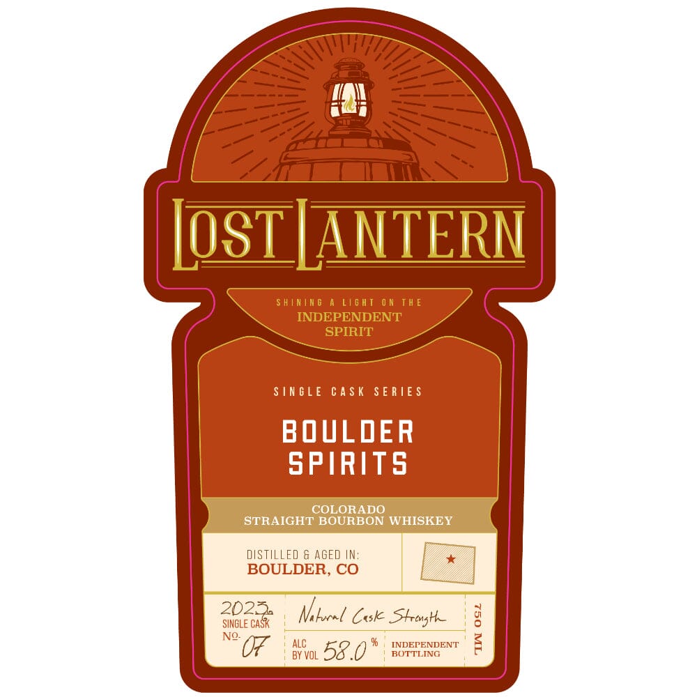 Lost Lantern Boulder Spirits 6 Year Old Colorado Straight Bourbon Bourbon Lost Lantern 