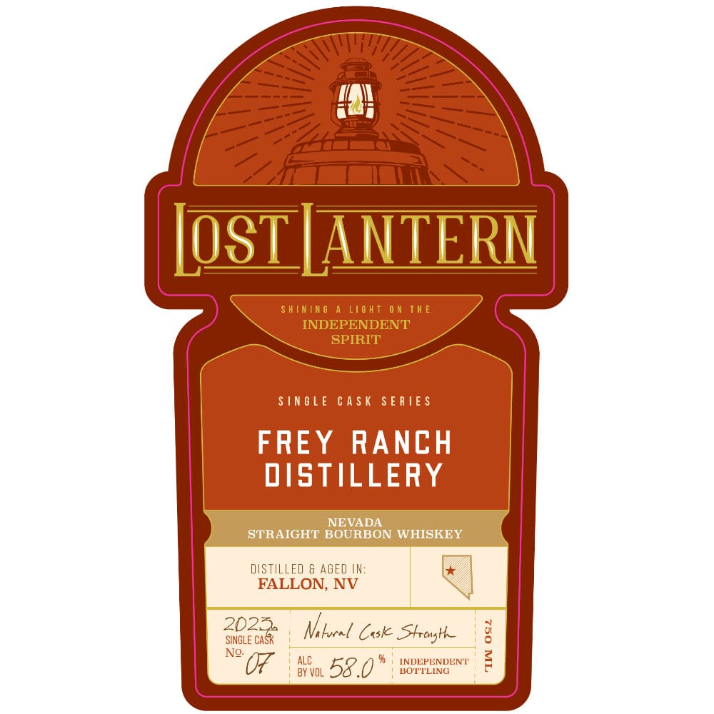 Lost Lantern Frey Ranch 5 Year Old Nevada Straight Bourbon Bourbon Lost Lantern 