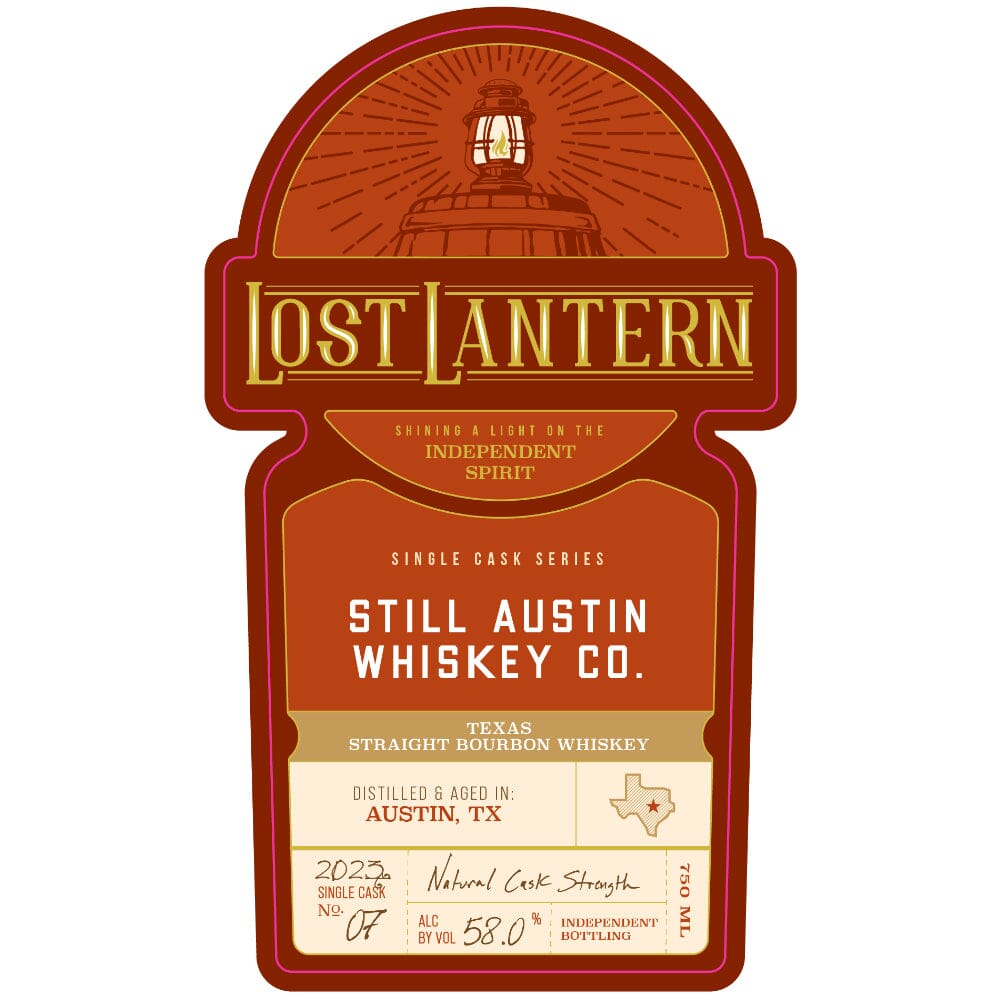Lost Lantern Still Austin 4 Year Old Texas Straight Bourbon Bourbon Lost Lantern 