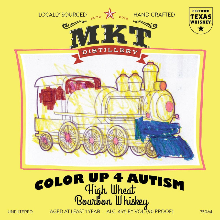 MKT Distillery Color Up 4 Autism High Wheat Straight Bourbon Bourbon MKT Distillery 