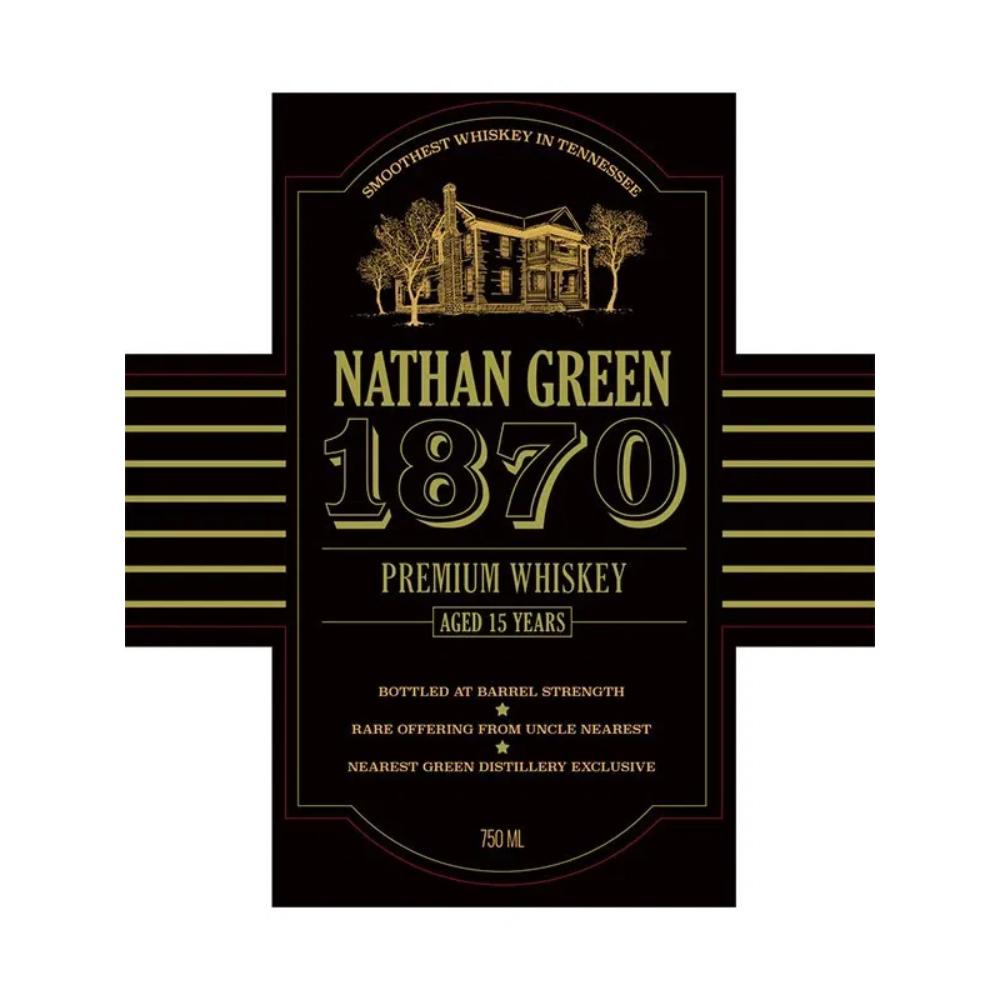 Nathan Green 1870 15 Year Old American Whiskey Uncle Nearest 