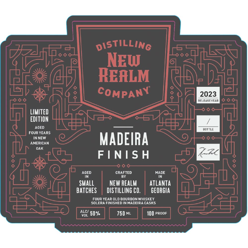 New Realm 4 Year Old Madeira Finish Bourbon Bourbon New Realm Distilling 