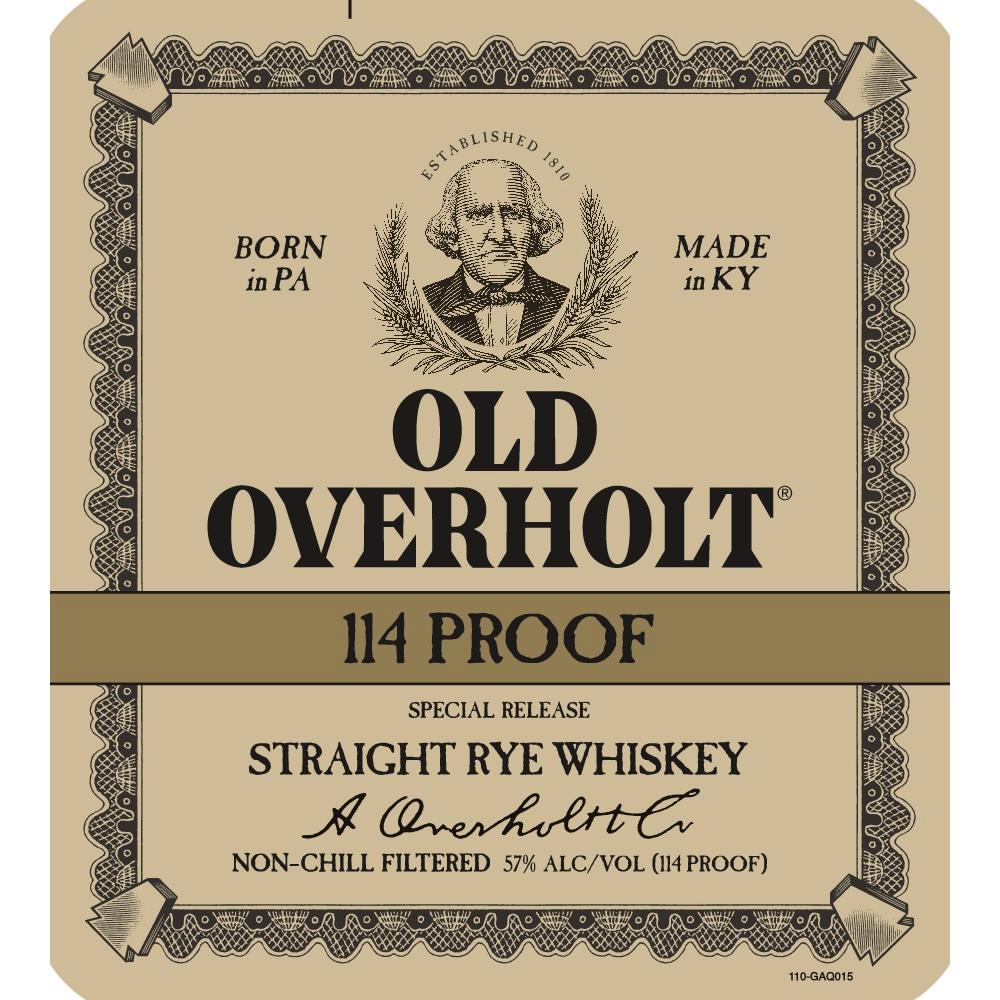 Old Overholt 114 Proof Rye Whiskey Old Overholt 