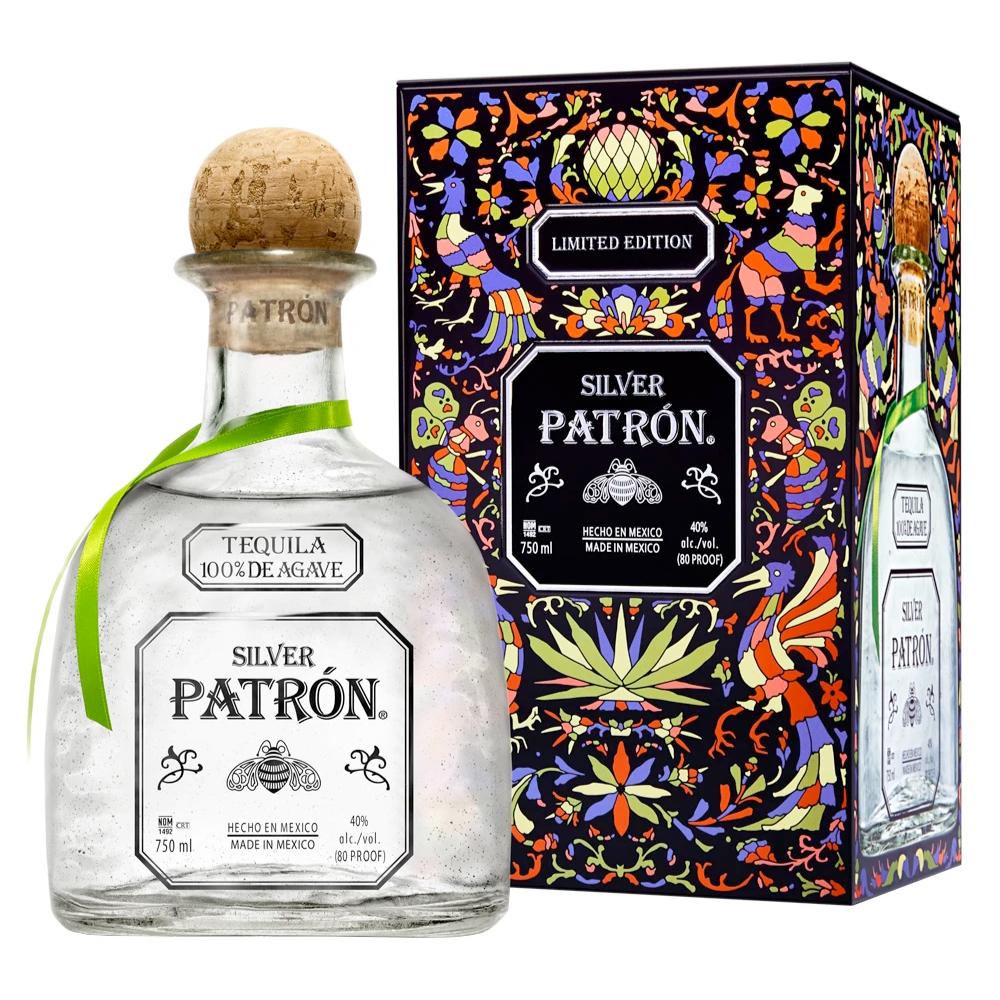 Patrón Silver Limited Edition Mexican Heritage Tin 2019 Tequila patron 