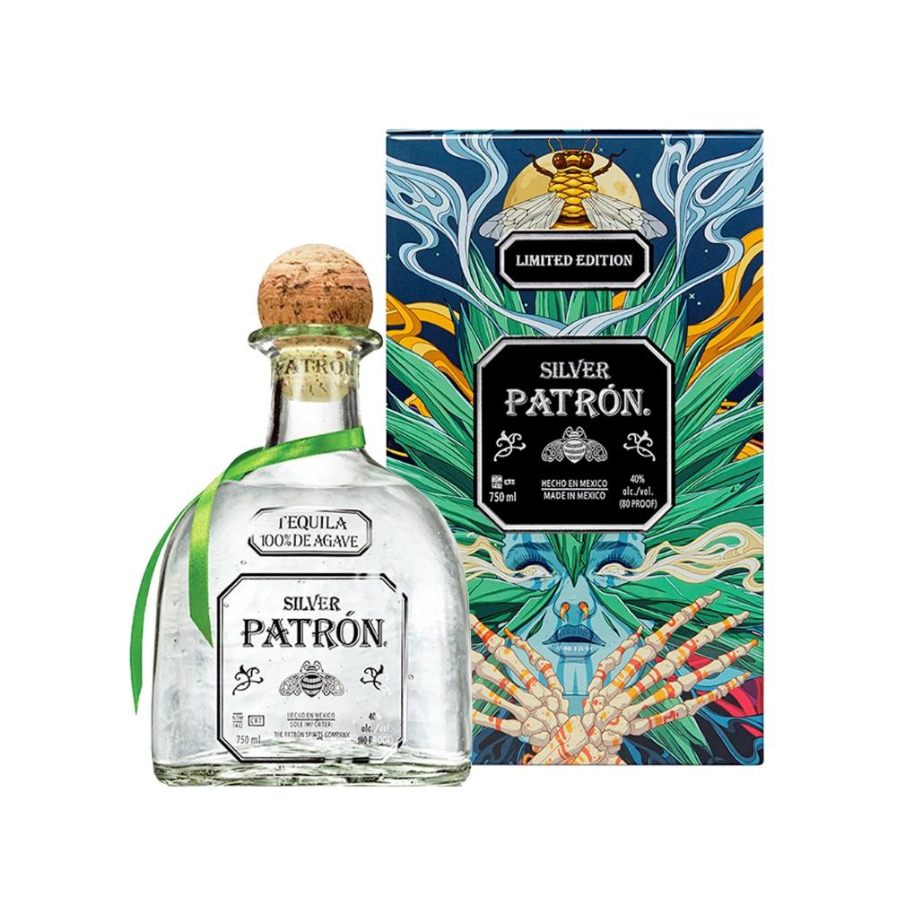 Patrón Silver Limited-Edition Mexican Heritage Tin 2020 Tequila patron 