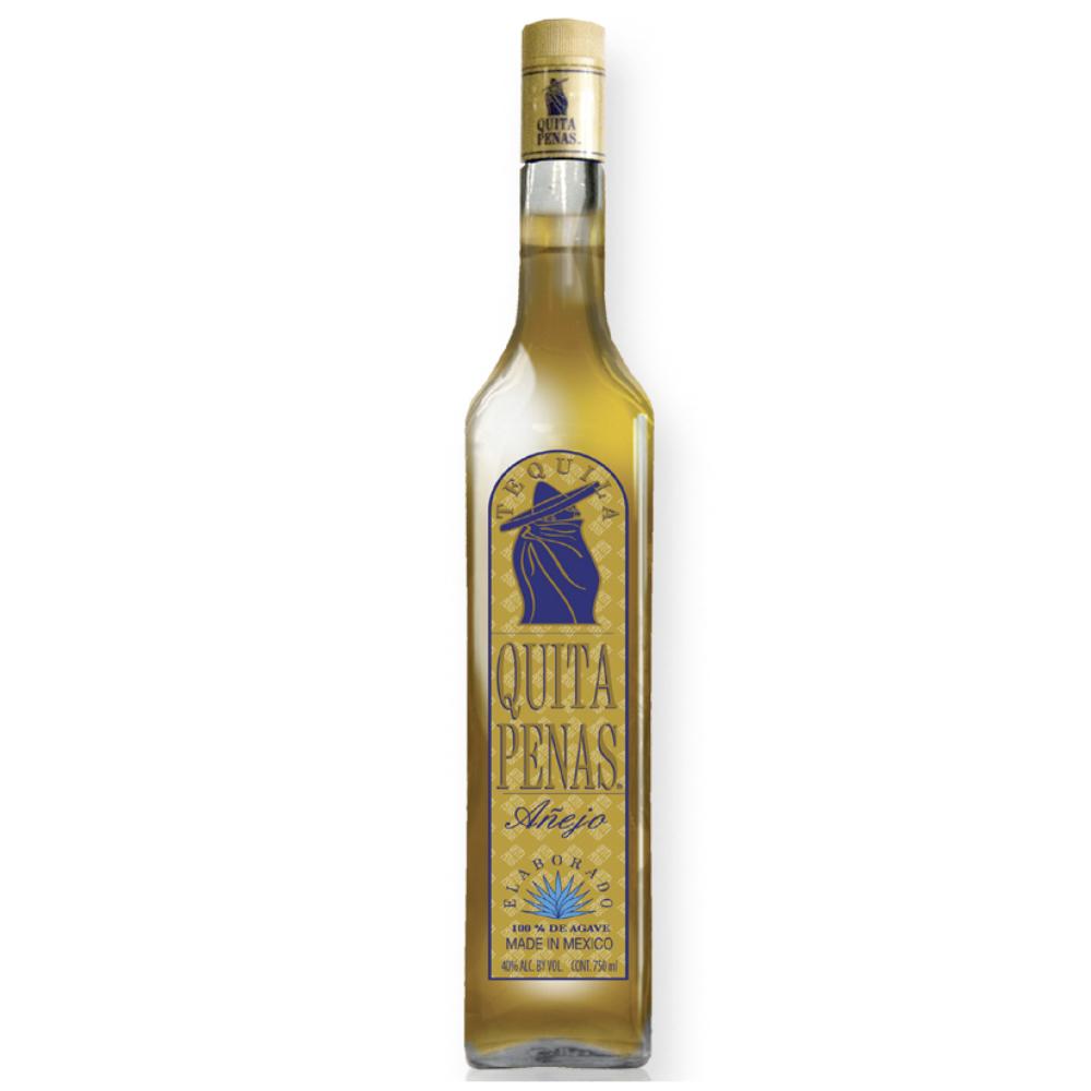 Quita Penas Añejo Tequila 1L Tequila Quita Penas 