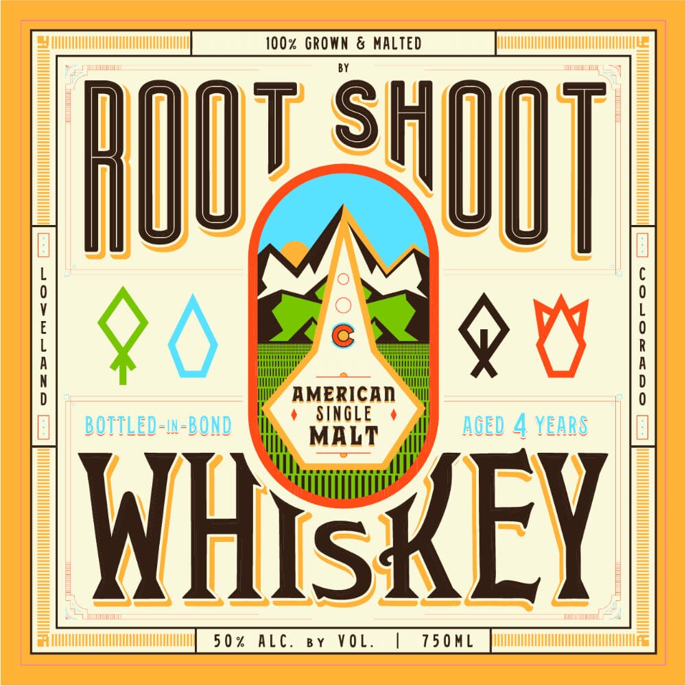 Root Shoot Bottled in Bond American Single Malt Whiskey American Single Malt Whiskey Vapor Distillery 