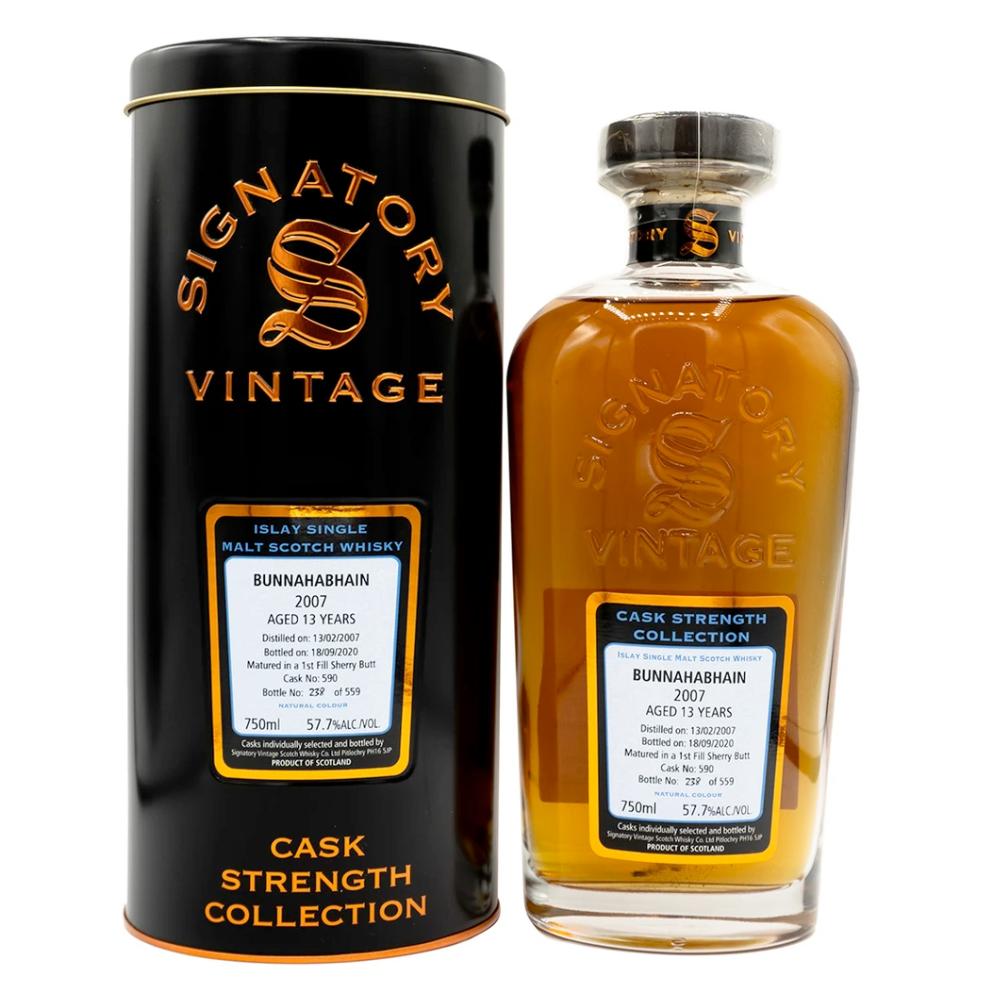 Signatory Single Cask Bunnahabhain 13 Year (Cask# 590) Scotch Signatory 