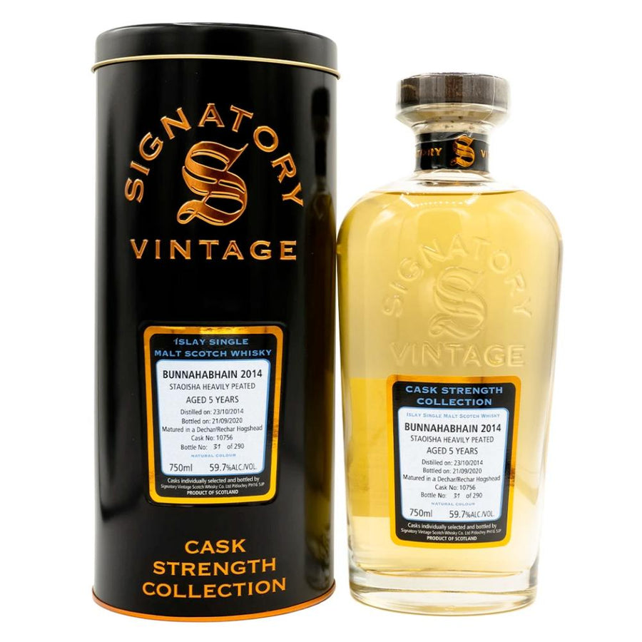 Signatory Single Cask Staoisha 5 Year (Cask #10756) Scotch Signatory 