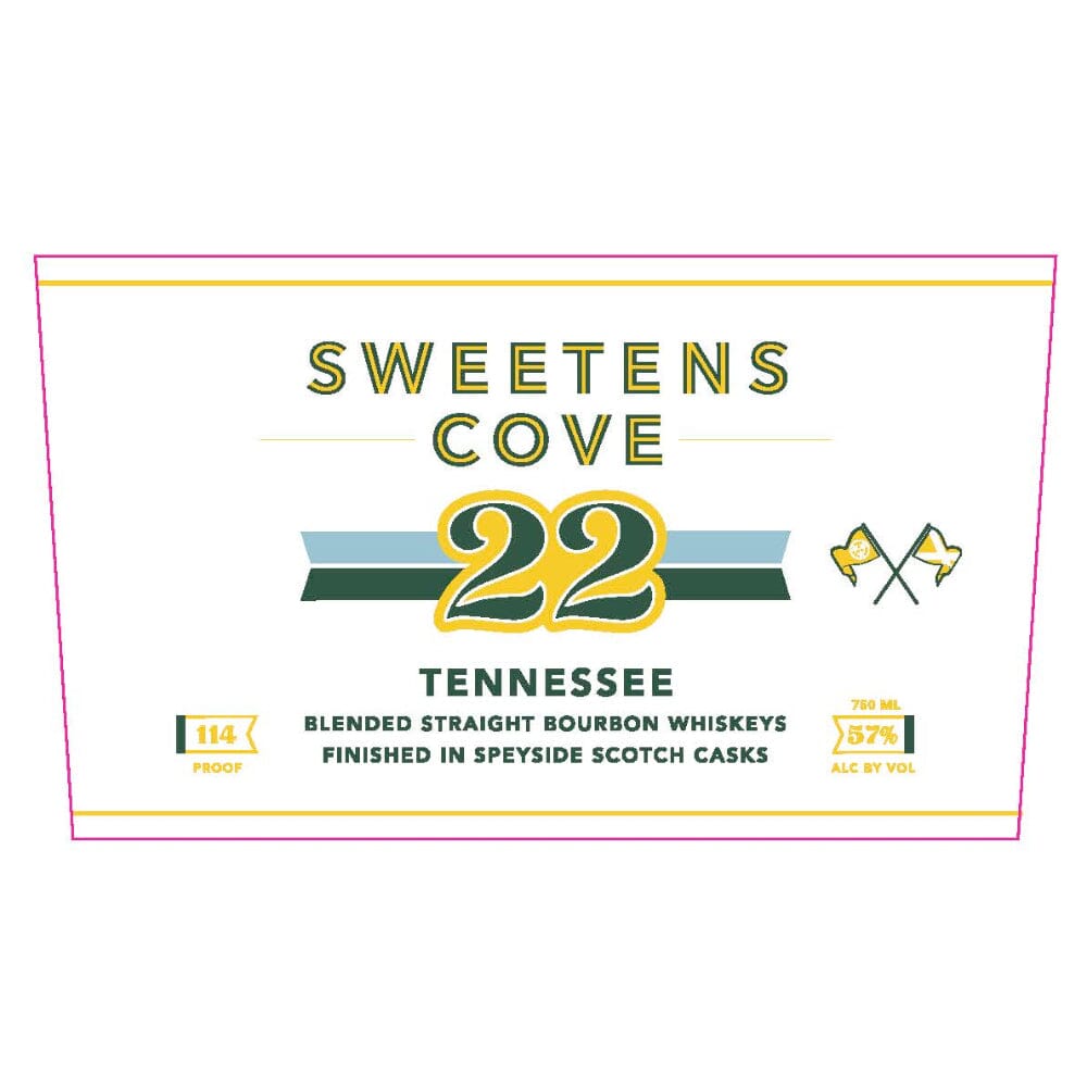 Sweetens Cove 22 Tennessee Blended Bourbon Bourbon Sweetens Cove 