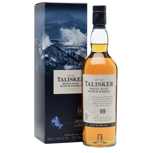 旧TALISKER 10年 シングルモルトウイスキー 700ml 4本セット タリスカー 10日(日)は店内全品+3% 10年 700ml シングルモルト